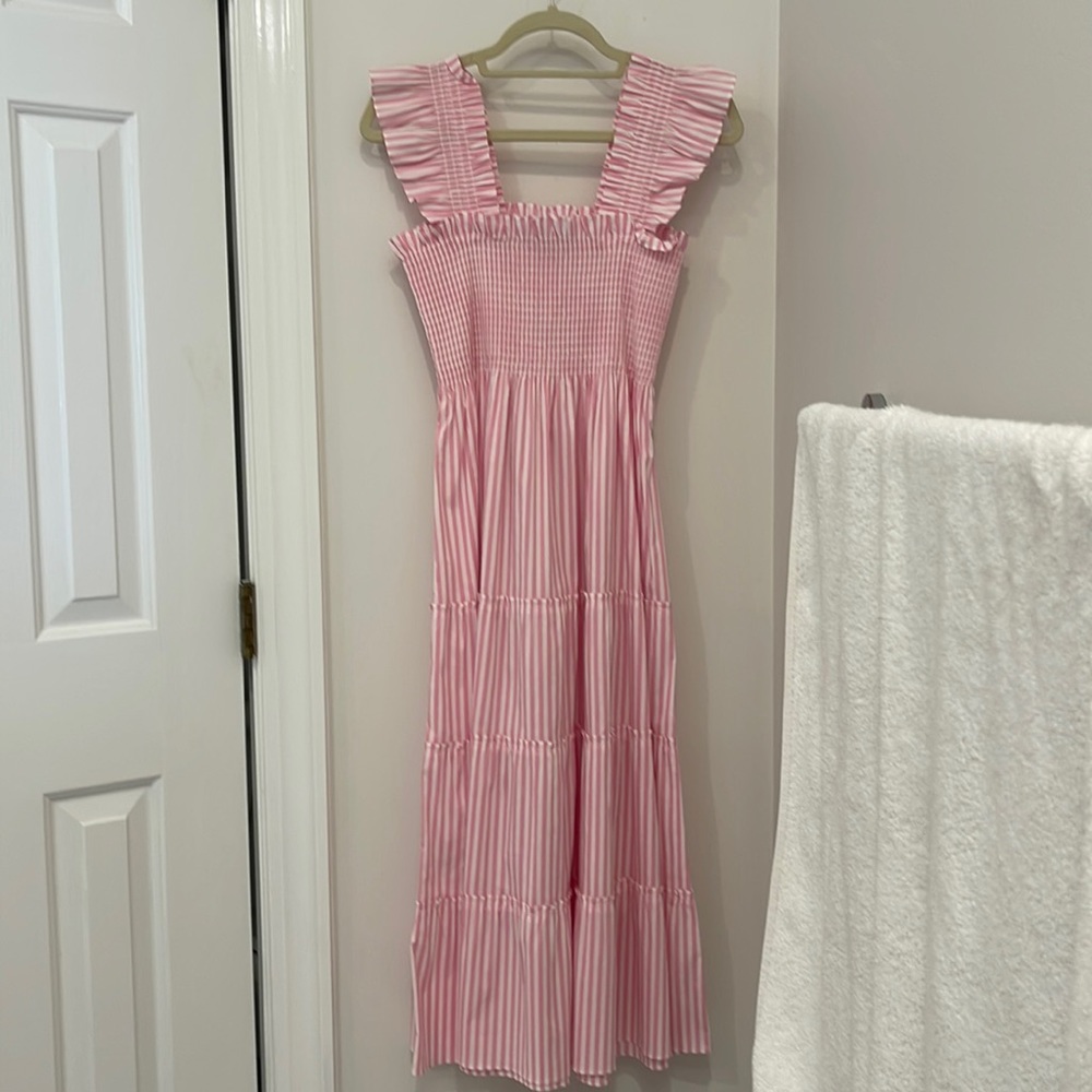 HILL HOUSE NAP DRESS - bubblegum